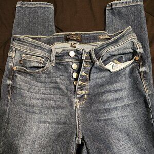 Judy Blue Button Fly Skinny Jeans